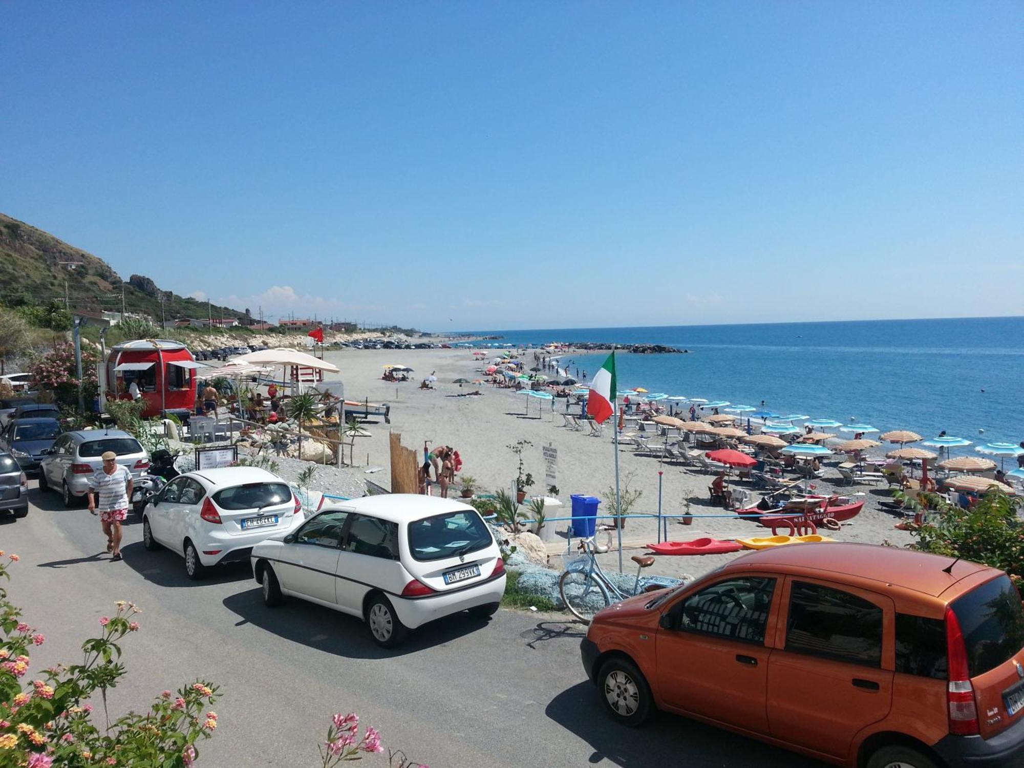 Hotel Ristorante Mareblu Амантеа Екстериор снимка