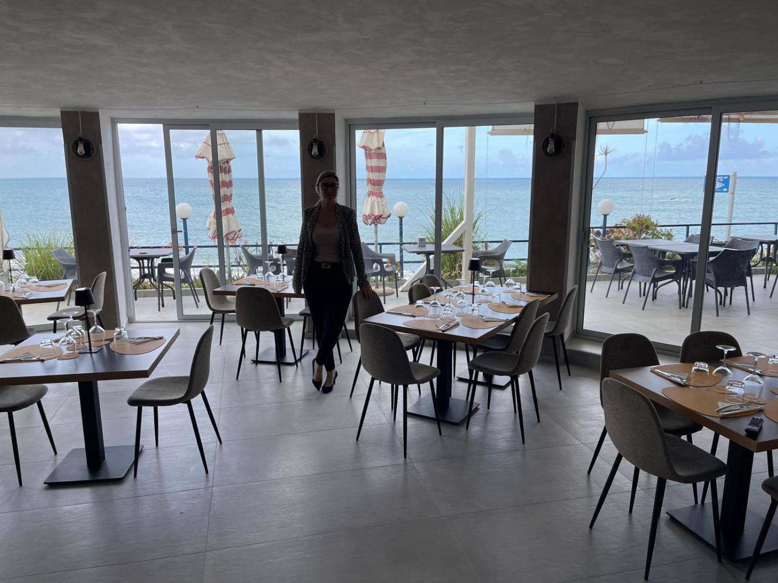 Hotel Ristorante Mareblu Амантеа Екстериор снимка